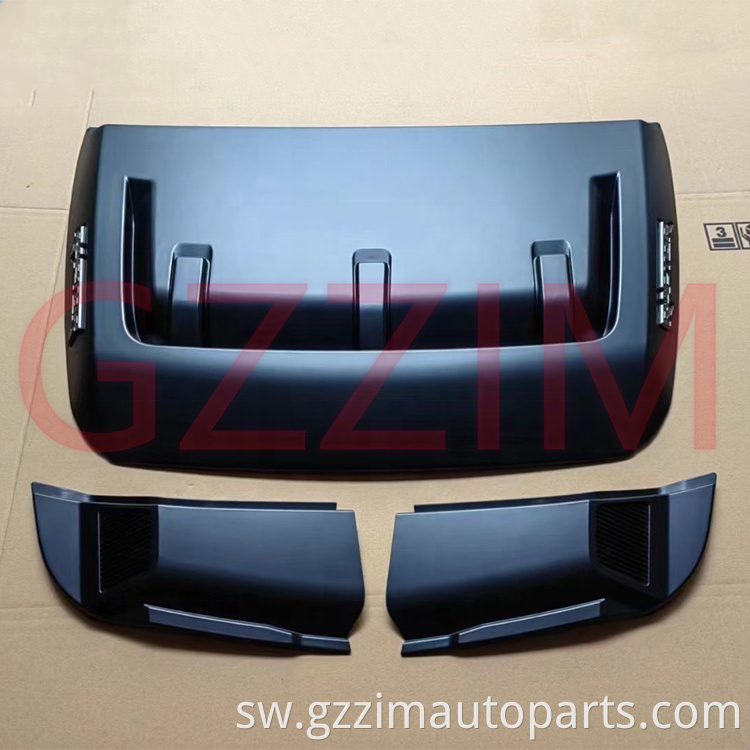 ABS plastiki taa taa taa nyuma kwa mgambo 2012-2019 sasisha hadi 2022